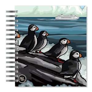  Alaska Puffins Picture Photo Album, 18 Pages, Holds 72 Photos 