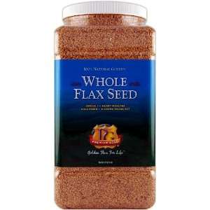 Premium Gold Whole Flaxseed, 96 Ounce  Grocery & Gourmet 