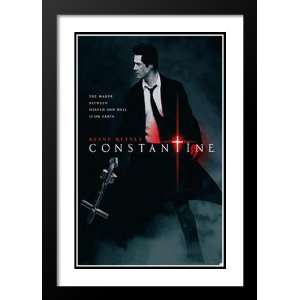  Constantine 20x26 Framed and Double Matted Movie Poster 