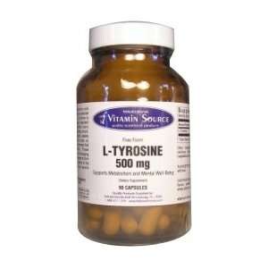 Vitamin Source L Tyrosine Capsules