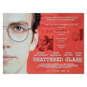  SHATTERED GLASS ORIGINAL MOVIE POSTER: Home & Kitchen