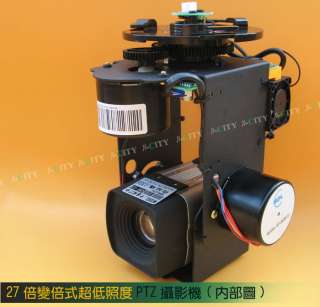 27X the PTZ Variable speed PTZ movement camera  RS485 indicators