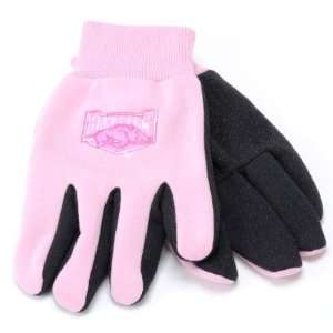  Pink Work Gloves  Arkansas Razorbacks Case Pack 24: Home 
