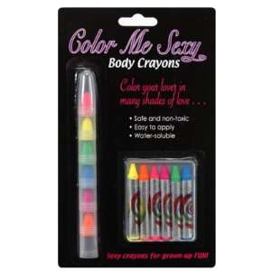  Color Me Sexy Body Crayons Kit