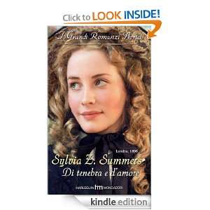 Di tenebra e damore (Italian Edition): Sylvia z. Summers:  