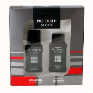  Coty Preferred Stock 2 Piece Gift Set for Men Beauty