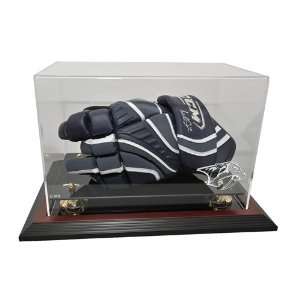  Nashville Predators Hockey Glove Display Case with 