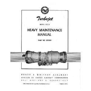   JT3 C 6 Aircraft Engine Maintenance Manual: Pratt & Whitney: Books