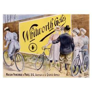  Rudge Whitworth Bicycle Company Giclee Poster Print by PAL 