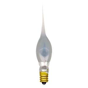  Country Style Light Bulb Has Flickering Element And a 