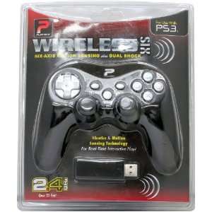 Playtech PS3012 Wireless Six Axis Motion Sensing Video Game Controller 
