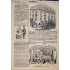  Coventry Street London Cranbourne Mayfair Print 1845