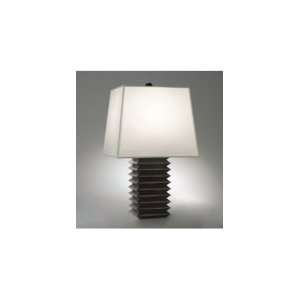  Sonneman 3520.52 Satra 1 Light Table Lamp in Espresso Wood 