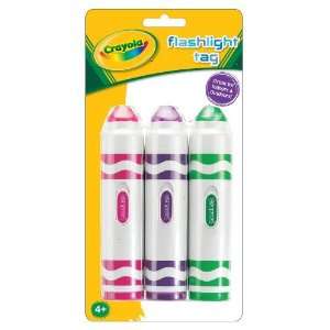  Crayola Tag 3 Flashlight Markers for Outdoors or Indoor 