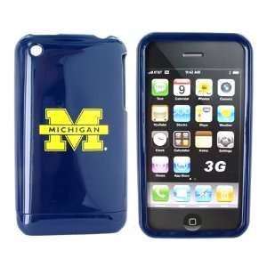  For iPhone 3G s 3Gs Hard Case NCAA Michigan Wolverines 