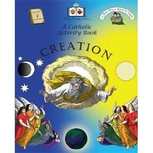  Story of Creation Childrens Catholic Activity book 