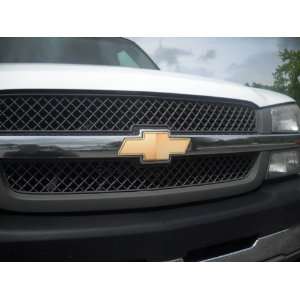 Chevrolet Bowtie Vinyl Decal Wrap Gold Color Cover for Chevy Truck 