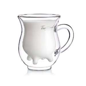  Teatime Cows Milk Cup / Creative Juice Cup /Double Glass 