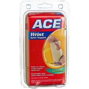  Ace Wrist Splint Support, Right Hand, 1 Count Package 