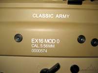 Beautiful CleanTAN Classic Army SCAR Light AEG Airsoft Gun with 