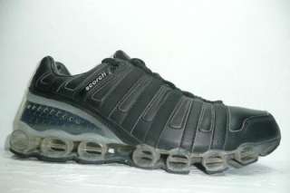 Adidas Scorch Bounce Mens Size 10.5 Running Shoes Black Leather Mega 