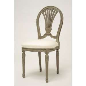  Louis XVI Horseshoe Chair