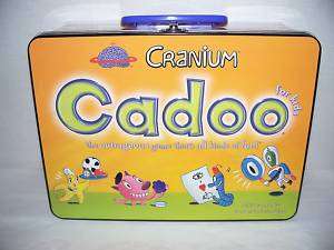 Cranium ©2003 CRANIUM CADOO in Tin GREAT KIDS GAME  