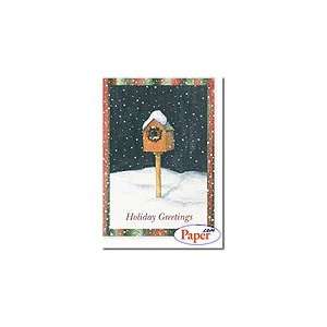  Masterpiece Holiday Collection Cards   Birdhouse Greetings 