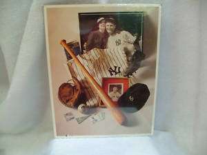 MLB 1993 Lou Gehrig Baseball Montage Print ~ New  