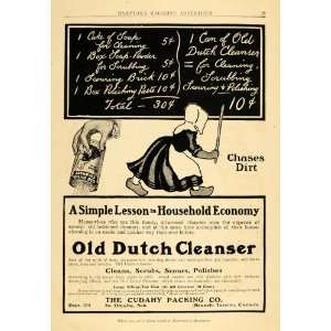  1909 Ad Old Dutch Cleanser Cudahy Packing Pricing Polishes 