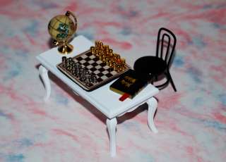 CS01 Dollhouse Miniatures   Ornate Table Creative Set  