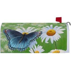   Butterfly   Magnetic Mailbox Cover Wrap   Soft Vinyl: Home & Kitchen