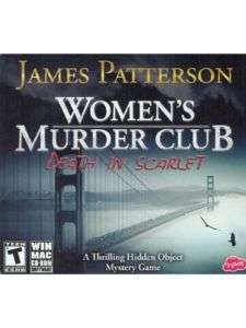NEW Womens Murder Club Death in Scarlet PC Game SEALED 755142717674 