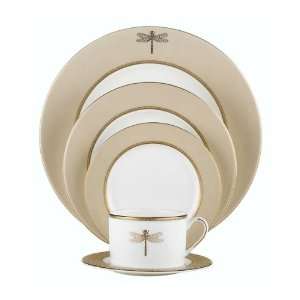    kate spade China: June Lane Gold Cup and Saucer: Kitchen & Dining
