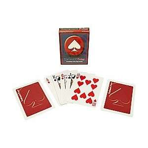  Trademark Poker Deck of Cards   Red: Sports & Outdoors