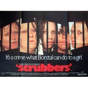  Scrubbers   Original British Quad Movie Poster   30 x 40 