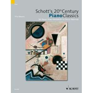  Schotts 20th Century Piano Classics 