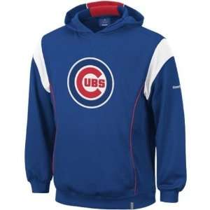 Mens Chicago Cubs Showboat Hooded Sweatshirt:  Sports 