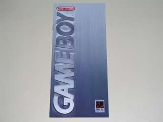 1991 Advertising brochure for Nintendo Game Boy  