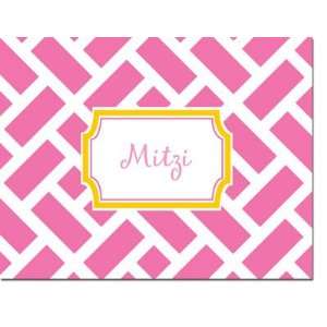  Stationery/Thank You Notes (Pink Chippendale)