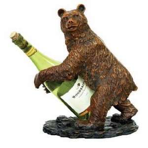 Sterling Industries Bear Wine Holder