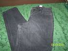 Levis 505 womens jeans, black, size 12 long  