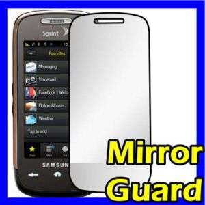 SAMSUNG INSTINCT S30 MIRROR LCD COVER SCREEN PROTECTOR  