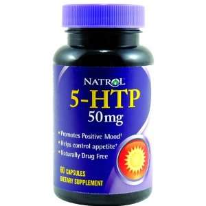  Natrol Stress & Mood Relief 5 HTP 50 mg 60 capsules 