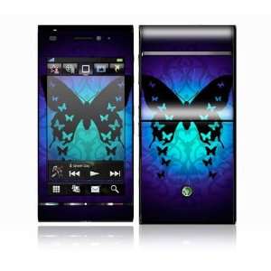  Sony Ericsson Satio Decal Skin Sticker   Blue Morphosis 