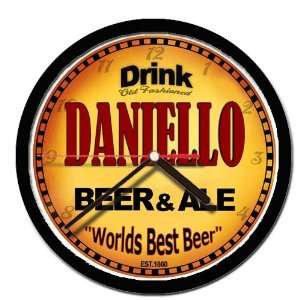  DANIELLO beer ale wall clock 