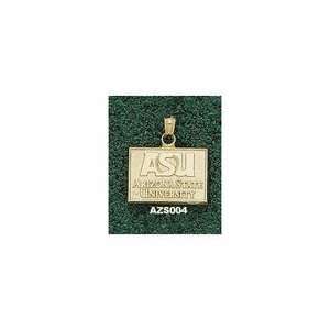   Sun Devils Rectangular ASU Lapel Pin   10KT Gold Jewelry Jewelry