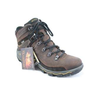 Ecco Dhaka MID GTX Brown Leather Hiking Boots for Women  