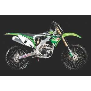  N STYLE RETRO ACCEL GRAPHIC ONLY 06 08 KX 450F N40 3406 