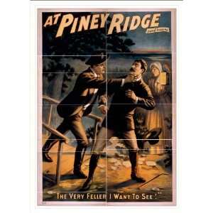   Theater Poster (M), At Piney Ridge by David Higgins